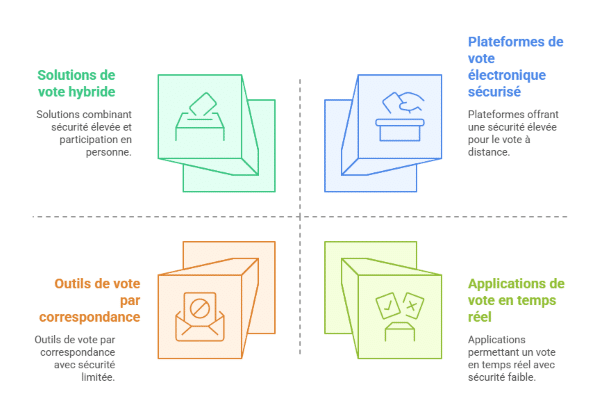 Les différentes solutions de vote